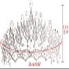 GIENEX Crystal Crowns and Tiaras Princess Wedding Crown Rhinestone Pearls Birthday Tiara Pageant Headband Bridal Hair Headpieces for Women and Girls Silver view 2
