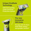 Philips Norelco for Face + Body, Electric Beard Trimmer, Shaver and Groomer, 5in1 Adjustable Comb, 1x Body Kit, Model QP2834/70, Black/Lime Green view 4