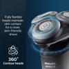 Philips Norelco Shaver 5000X, Rechargeable Wet & Dry Shaver with Precision Trimmer and Storage Pouch, X5006/85 view 3