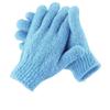 HXSCOO Bath for Peeling Exfoliating Mitt Scrub for Shower Body Brush Resistance Body Massage Sponge Wash Skin Moisturizing SPA Foam (Color : 2PCS Blue) view 1