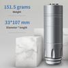 BRONC Tattoo Machine Rotary Short Pen Style Supply Coreless Motor 1,250mAh Battery Power (4.0mm Stroke) Grey view 2