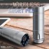 BRONC Tattoo Machine Rotary Short Pen Style Supply Coreless Motor 1,250mAh Battery Power (4.0mm Stroke) Grey view 3