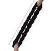 Grutyopkn 8pcs Plush Scrunchie Hair ties Large Scrunchie fluffy tied Hair Rope Cute Elastic Hair Bands Scrubchy Hair Accessories for Women and Girls (Black) view 2