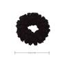 Grutyopkn 8pcs Plush Scrunchie Hair ties Large Scrunchie fluffy tied Hair Rope Cute Elastic Hair Bands Scrubchy Hair Accessories for Women and Girls (Black) view 3
