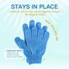 8 PCS ROTOPATA Deep Exfoliating Gloves Mitt with Hanging Loop for Shower, Spa, Body Scrubs, Dead Skin Cell Remover Bathing Accessories view 2