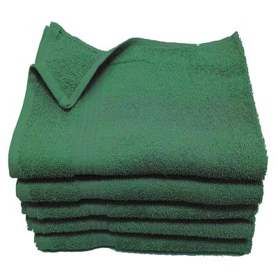 16X27 Salon Hand Towels Colors (36Pack, 60Pack, 120Pack) 100% Cotton for Hair Salons, Nail Salons, Tanning Salons, Bathroom from Towelsupercenter (Hunter Green, 60)