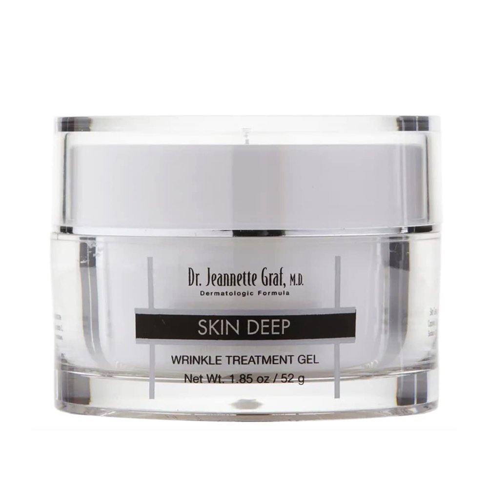 Dr Jeannette Graf Skin Deep Wrinkle Treatment Gel 1.85 oz - For dry, thinning skin - Helps minimize medium to deep lines and wrinkles - Night cream gel that improve tone, texture and brightness of the skin