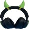 2x demon horns for Headset/Cosplay - Made In USA -16 Colors Combos (Green Light) view 2