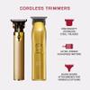 KISS Precision Blade Cordless Trimmer with Stainless Steel T-Blade, Powerful High-Torque, High-Speed Motor, 3 Blade Guard Attachments & Blade Cover, USB Cable & Long-Lasting Lithium Ion Battery view 4