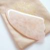Avazera 100% Natural Rose Quartz Gua | Massager tool for Face, Eyes, Neck, Body Muscle Relaxing | Facial Beauty and skin care tool | Scraping Message Tool | Lymphatic Drainage Tool | Authentic view 1