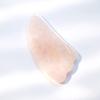 Avazera 100% Natural Rose Quartz Gua | Massager tool for Face, Eyes, Neck, Body Muscle Relaxing | Facial Beauty and skin care tool | Scraping Message Tool | Lymphatic Drainage Tool | Authentic view 2