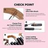 lilybyred Skinny Mes Brow Mascara | Korean 1.5mm Ultra-Slim Brush Eyebrow Mascara, Precision Application, Natural-Looking Finish, Smudge-Proof, Clump-Free, Long-Lasting, 0.12 oz. (04 Gray Brown) view 3