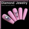 Nail Rhinestones Kit, Nail Art Decorations Flat AB Rhinestones Kit DIY Crafts Gemstones for Nail, Shoes, Clothes, Jewels (600 Iridescent Diamonds + 2500 Flat Rhinestones) view 4