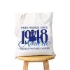 WCGXKO Sorority Inspired Gift Sorority Sisters Tote Bag For Women (Finer 48 tote) view 1