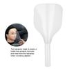 Barber Hair Cutting Shield, Clear Barber Face Shield Hair Salon Hairdressing Hairspray Hair Stylist Mask Salon Hair Cutting Dust Water Proof view 2