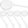 FOMIYES 10PCS Glass Mixing Bowls Set Thickened Clear Spa Facial Mask Bowl with White Mixing Sticks for Salon & Home Use, for DIY Masks, Essential Oils, Small Space Storage view 1