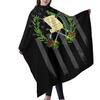 Nuboxx Coat Of Arms Guatemala USA Flag Salon Hair Cutting Cape Cloth Barber Hairdressing Wrap Haircut Apron Cloth Styling Accessory For Unisex view 2