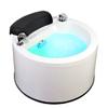 Pedicure Foot Spa,Feet Soaking Tub,Foot Massager Spa,Acrylic Pedicure Sink,round foot Soak Tub,pedicure Kit Foot Spa,Foot Bath Spa With Massage Surfing,foot Massager Soak,with 7 Colorful Lights view 1