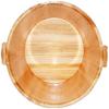 Scpantkend Foot Spa Bath Wooden Barrels Foot Bath Barrel with Lid Adult Thickening Foot Bucket Feet Foot Tub Pedicure Basin Wood Foot Basin Barrel Foot Massage Wooden Foot Spa Basin Massage Household view 2