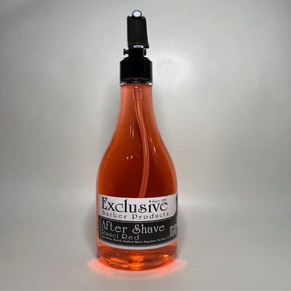 Exclusive Barber Products Rauci Red Aftershave (Rauci Red, 13 oz)