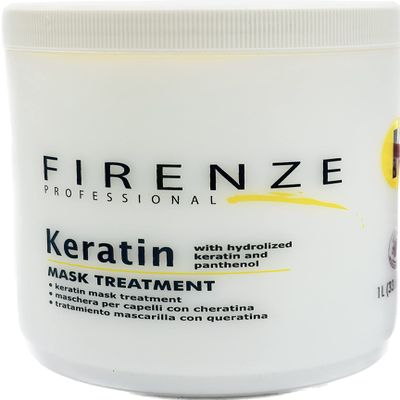Firenze Professional Keratin Mask Treatment 33.8 oz-Free Starry Lip Gloss 10ml