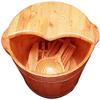 Foot Spa Bath Pedicure Basin Foot Bath Barrel Foot Bath Thickening Household Foot Bath Bucket Bucket Feet Foot Tub Pedicure Basin Wood Foot Basin Wooden Sauna Bucket Wooden Foot Spa Basin Massage Hous view 1