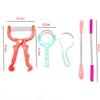 JZK 5X Facial Hair Remover Tool for Women and Men, Spring Threading Tool for face Hair/Upper Lip Hair/Eyebrows, Spring Facial epilator, Manual Ladies Facial Fluff Remover view 4