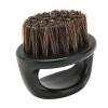 3Pcs Men Beard Brush, Burr Free Beard Care Brush for Styling Cleansing and Exfoliating, Comfortable Using Shaving Brush with Round Handle, Practical Facial Beard Cleaning Brush view 3