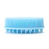 Premium Sensory Brush for Kids or Autism,Soft Silicone Body Scrubber,2 in 1 Sensory Room Occupational Therapy Sensory Brushes,Silicone Loofah,Pet Shower Brush Bath Brush Shampoo Brush(Spikes-Blue) view 1