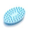 Premium Sensory Brush for Kids or Autism,Soft Silicone Body Scrubber,2 in 1 Sensory Room Occupational Therapy Sensory Brushes,Silicone Loofah,Pet Shower Brush Bath Brush Shampoo Brush(Spikes-Blue) view 2