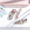 12 Pcs Acrylic Resin Hair Clips,Fashion Geometric Hair Barrettes Hair Accessories For Women Girls view 3