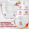 96w Cordless LED Nail Lamp with Portable Handle Professional Curing UV Lamp for Gel Nails Auto Infrared Sensor and 4 Timers (Red) view 4
