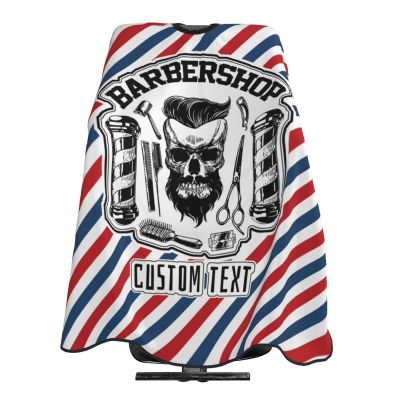 Custom Barber Cape, Personalized Text Hair Cutting Cape for Men, Customized Haircut Kit Hairdressing Apron for Home and Barbershop