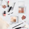 Beaupretty 10 Pieces Empty Eyeshadow Pallet 4 Grids Eye Shadow Lipstick Storage Case Box Clear Makeup DIY Cosmetic Organizer Container view 3