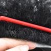 Afro Curl Toupee for Black Men Hairpiece African American Mens Toupee Short Remy Human Hair System Replacement Lace Poly Skin Man Weave Balding Mens Custom Hair Unit 8X10inch Male Hair Top Wigs (8''X10'', #1 Jet Black-8mm Wave Curl) view 3
