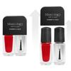 Maniology Heart & Stars Nail Stamping Starter Kit | Cute & Simple Nail Art Designs, Basic & Easy Patterns DIY Manicures  Includes Stamping Plate, Polish, Top Coat, Stamper & Scraper Card view 3