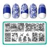 Maniology Porcelain Nail Stamping Starter Kit | Chinese Ceramic-Inspired Nail Art Patterns for Elegant DIY Manicures  Includes Stamping Plate, Polish, Top Coat, Stamper & Scraper Card view 2