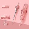 INKin SMP Professional Cartridge Tattoo Needles 5RS Round Shaders 0.25MM Permanent Makeup Microblading Needles with Safety Membrane for Hair Scalp Brows or Lip Blush, Box of 20Pcs (0805RS Pink) view 4