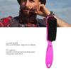 3pcs Beard Styling Comb, Multifunctional Beard Grooming Brush for Cleaning Styling Exfoliating, Ergonomic Beard Brush with Curved Handle, Practical Mustache Brush for Home Salon view 3