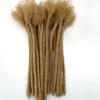 0.6cm #27 6inch 10 Stands Loc Extensions Human Hair 100% Handmade Permanent Dreadlock Extensions for Man/Women Can Be Dyed and Curled(0.6cm 6inch-10 stands color #27) view 4