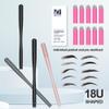 10Pcs Microblading Handles Disposable Manual Microblading Pen with Nano 18 U Shaped Blade Sterilized Microblade Holder for Eyebrow Lip Microblading Kit view 3