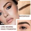 Tinted Thickening Eyebrow Mascara with Two Eyebrow Brushes,Brow Fast Sculpt,Waterproof,Transfer-proof,Eyebrow Tinting Kit- Cruelty Free - Light Medium Brown (2 Pack) (03 Gray) view 2