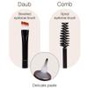 Tinted Thickening Eyebrow Mascara with Two Eyebrow Brushes,Brow Fast Sculpt,Waterproof,Transfer-proof,Eyebrow Tinting Kit- Cruelty Free - Light Medium Brown (2 Pack) (03 Gray) view 3