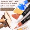 LOKFAR Yellow Foundation Mixing Pigment for Adjusting Shade and Color Corrector, Blends Easily, Yellow Color Corrector for Neutralizing Pink Red Tones in Foundation or Concealer (03#) view 2