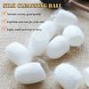 AKOAK Organic Natural Cocoon Spherical Sponge, (Pack of 12) Cleanser Silk Balls for Facial Cleansing/Massage, Blackhead Removal, Face Wash, Makeup Remover, Exfoliation and Skin Care view 3