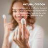 AKOAK Organic Natural Cocoon Spherical Sponge, (Pack of 12) Cleanser Silk Balls for Facial Cleansing/Massage, Blackhead Removal, Face Wash, Makeup Remover, Exfoliation and Skin Care view 4