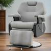 BarberPub Hydraulic Recline Barber Chair All Purpose Salon Beauty Spa Styling Equipment 9208 (Grey) view 2