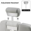 BarberPub Hydraulic Recline Barber Chair All Purpose Salon Beauty Spa Styling Equipment 9208 (Grey) view 4
