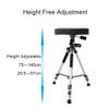 Tattoo Armrest Stand Tattoo Armrest StandOmnidirectional Angle AdjustmentAdjustable Height Black Durable PVC Leather Sponge Pad, for Tattoo Studio view 4