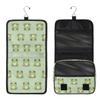 CFERSAN Travel Hanging Toiletry Bag for Women Men Cute Frog Cosmetic Bag Waterproof Makeup Organizer for Accessories, Shampoo, Full Sized Container, Toiletries for Bathroom Shower view 2